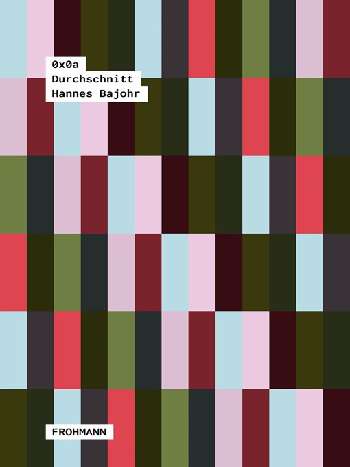 Title details for Durchschnitt by Hannes Bajohr - Available
